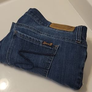 Seven 7 skinny easy fit size 8 Capri length Jean